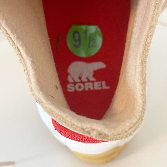 Sorel Boot Women's Kinetic Breakthru Caribou Waterproof Nova Sand and Grey 9.5 - Picture 10 of 14